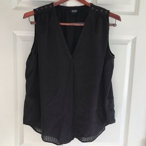 ⭐️ A.N.A.  Black sleeveless top L